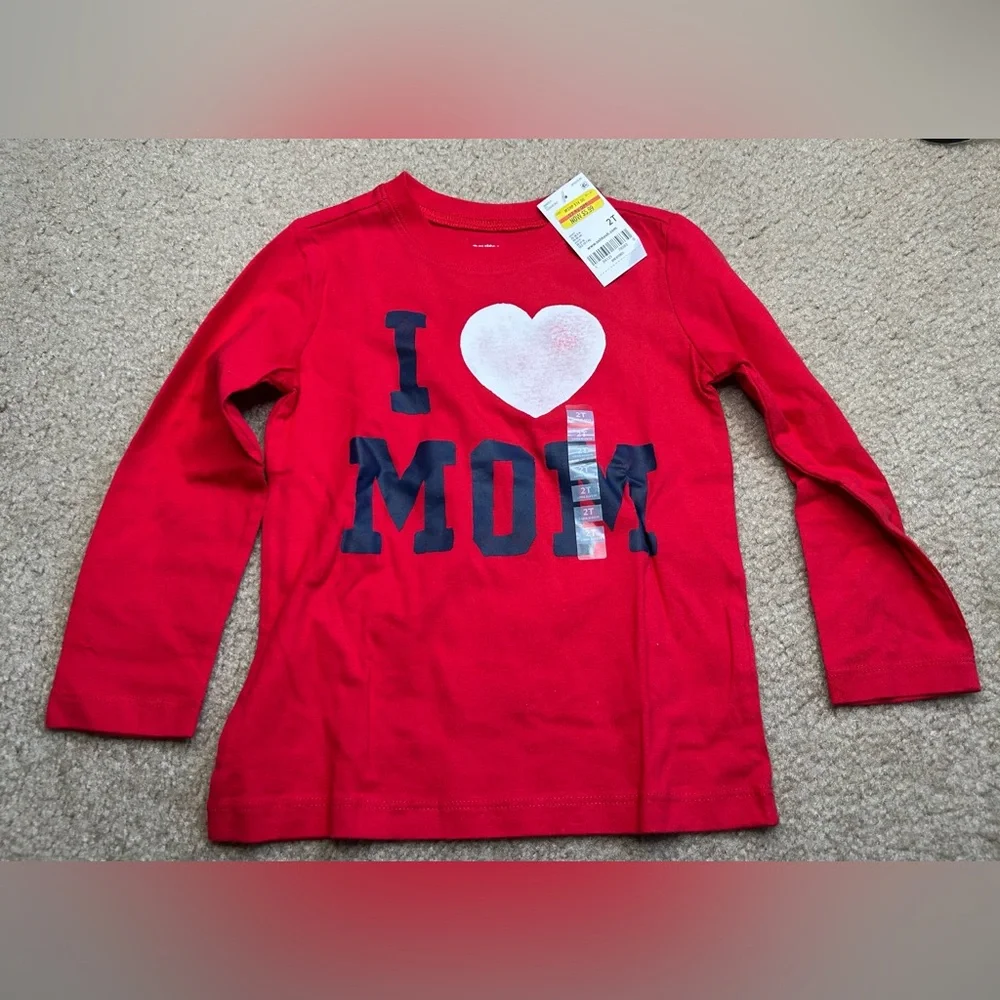 Carter's Toddler Graphic Long Sleeve Tee 2T